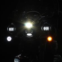 ProBEAM® Amber/White Dynamic Ringz™ Front Turn Signals for Indian Motorcycles